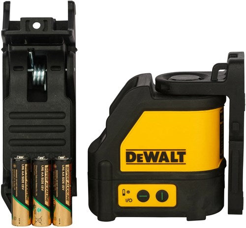 Dewalt dw088cg cross line laser grøn 30m - dw088cg-xj