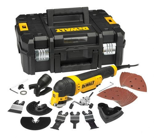 Dewalt oscillerende multiværktøj med tilbehørssæt dwe315kt