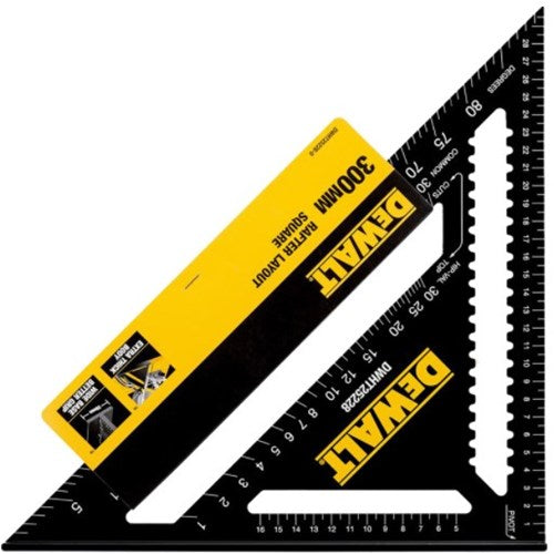 Dewalt dwht25228-0 konstruktionstrekant | speed square | 300 mm | metrisk - dwht25228-0