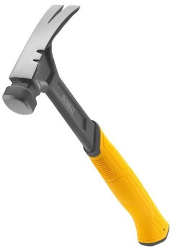 Dewalt dwht51003-0-serien - tømrerhammer - 454g - ergonomisk remhåndtag - stålkonstruktion