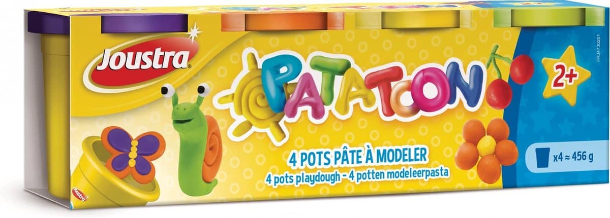 Joustra modellervoks 4 farver