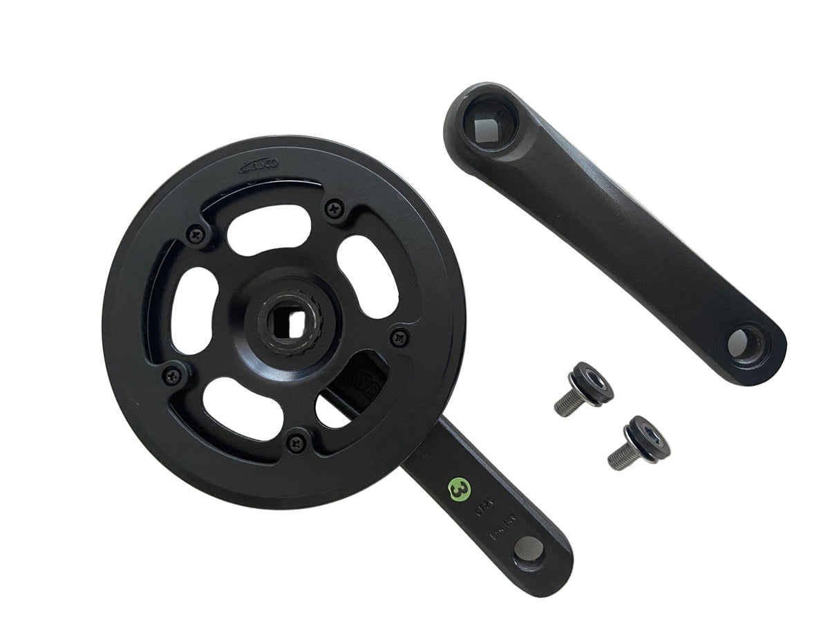 Hulzebos cykeldele b.v. lasco kranksæt 32t 140mm dobbelt beskyttelseskant sort