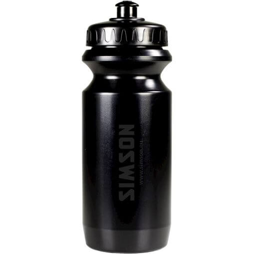 Simson Bidon sort 600 ml pakket