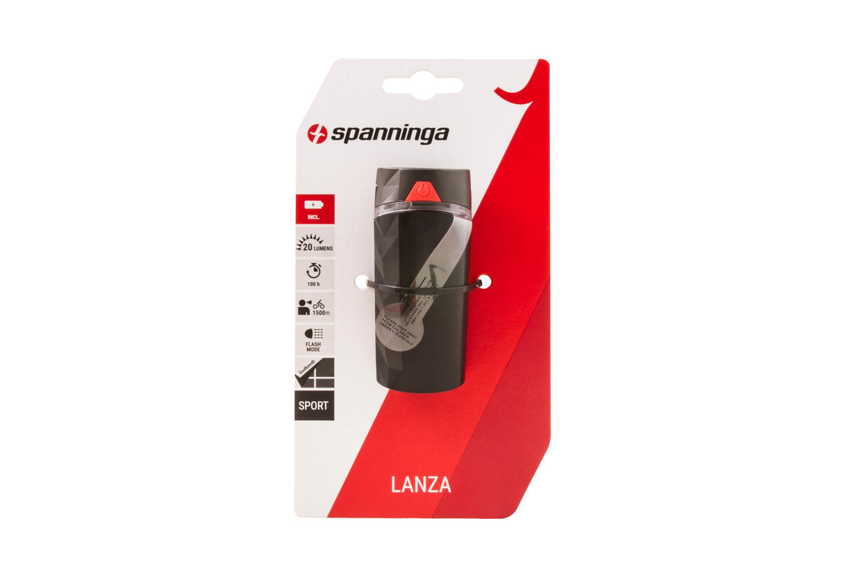 Spanninga forlygte Lanza Battery 20 Lumen