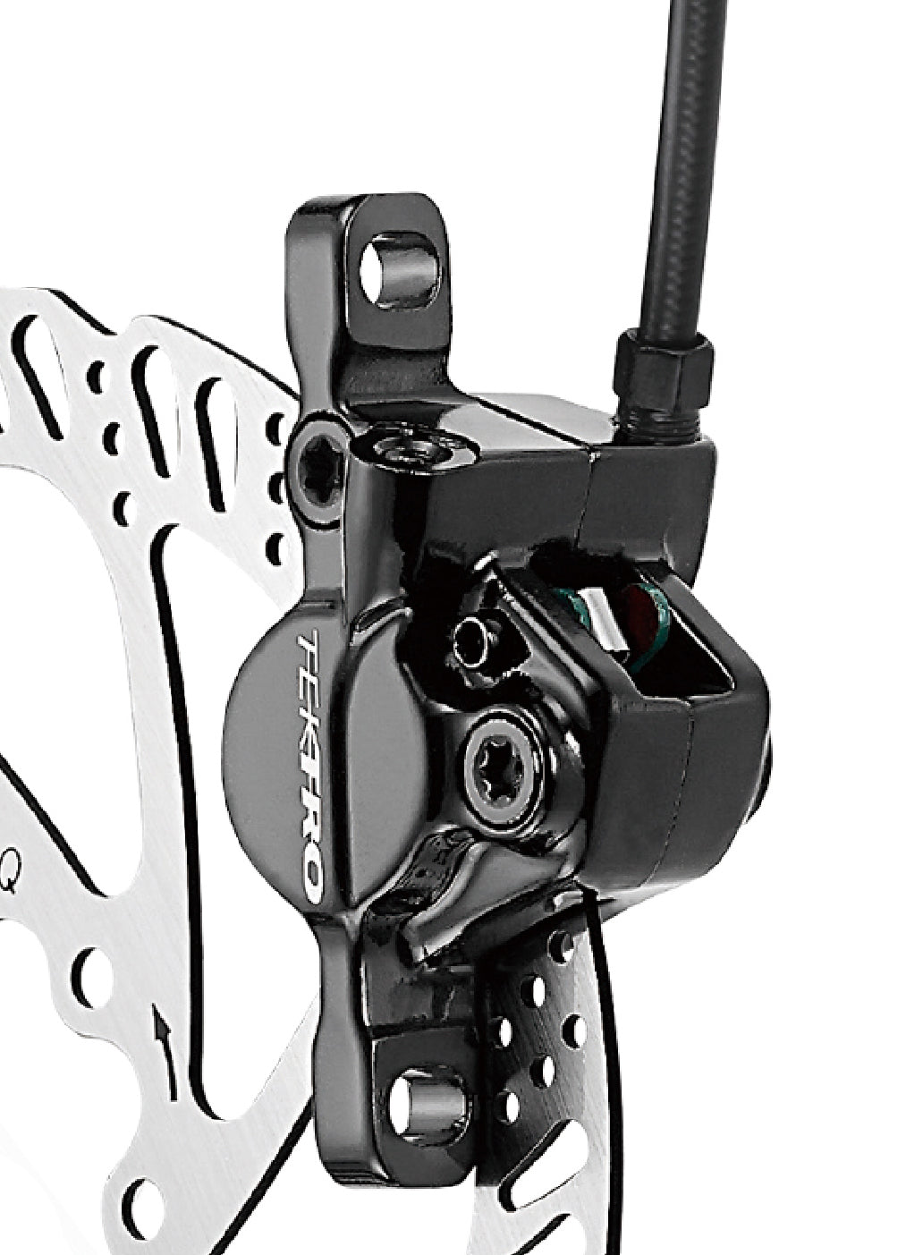 Tektro bremseklodsholder br.caliper hd6.x