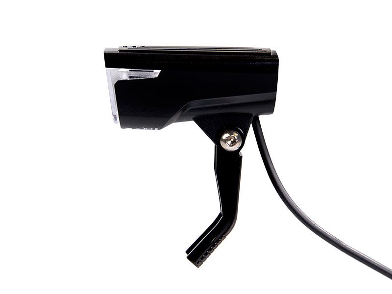Forlygte Luna e-cykel førte 6 cm gaffel 25 lux sort