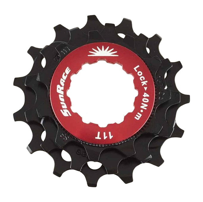 Sturmey-archer europa n.v. solløbsskive med tandhjul 11v 11 13 15t sort
