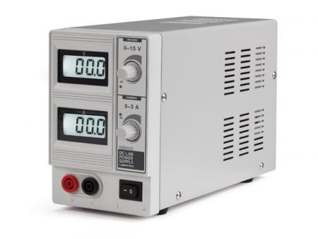 Imp lab strømforsyning - lineær - max. 15 v - 3 a