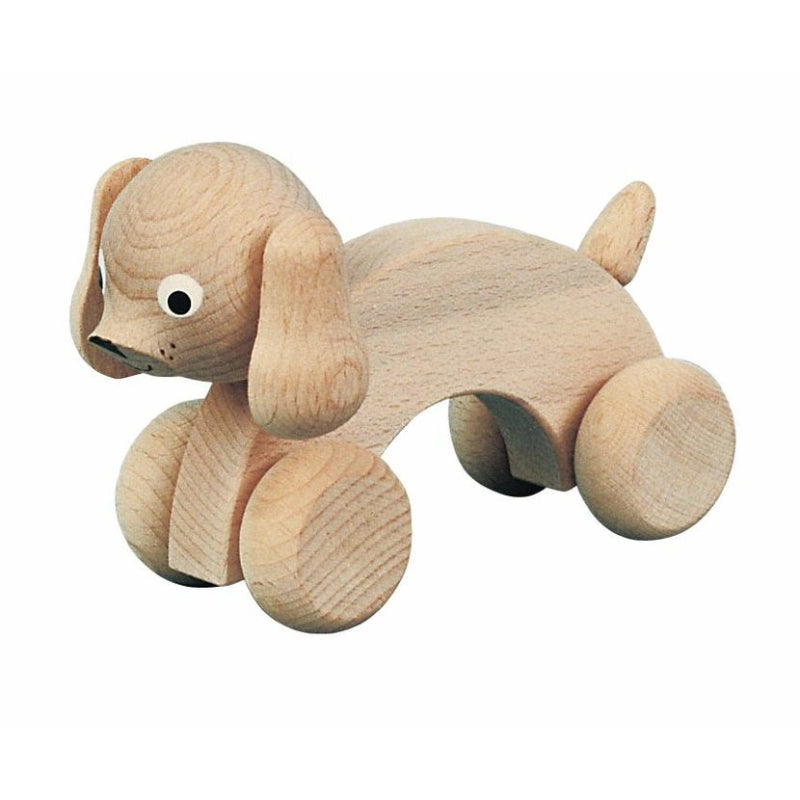 Miva push figur hund (naturlig)