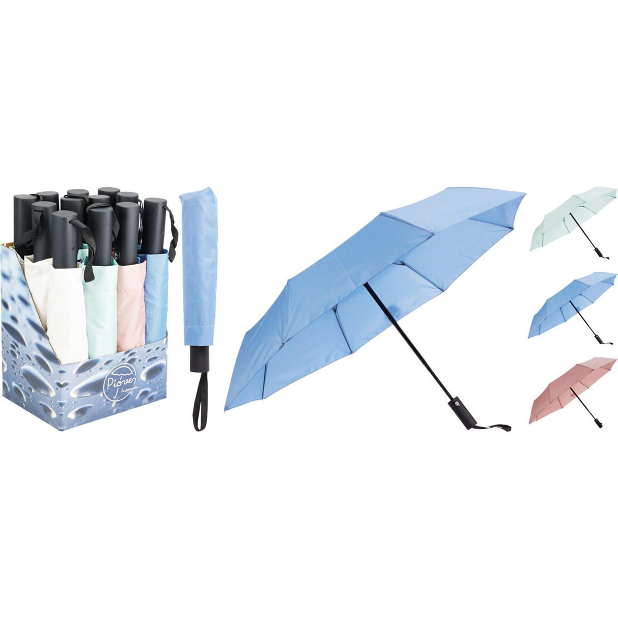 Paraplu vouwbaar 4 assorti