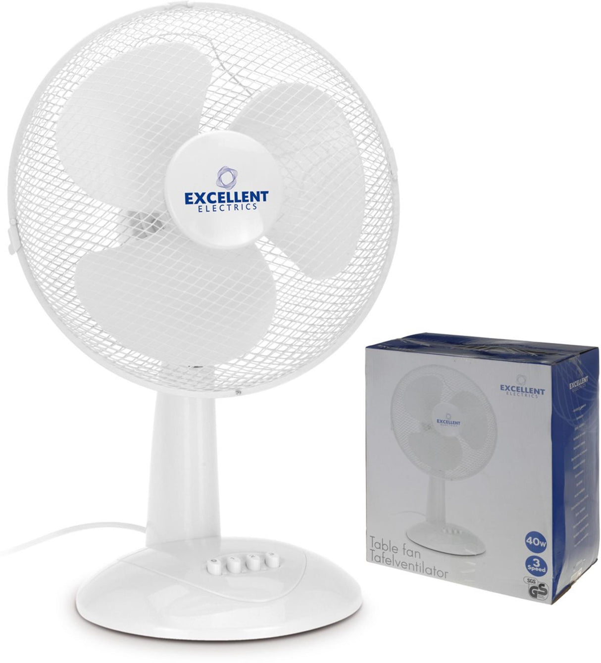 Fremragende elektrisk ventilatorbord model 30cm