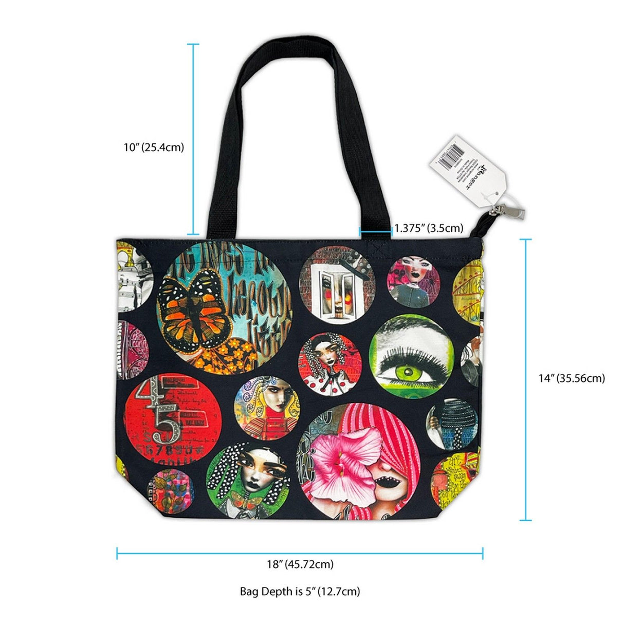 Ranger ink ranger • dylusions mulepose med lynlås