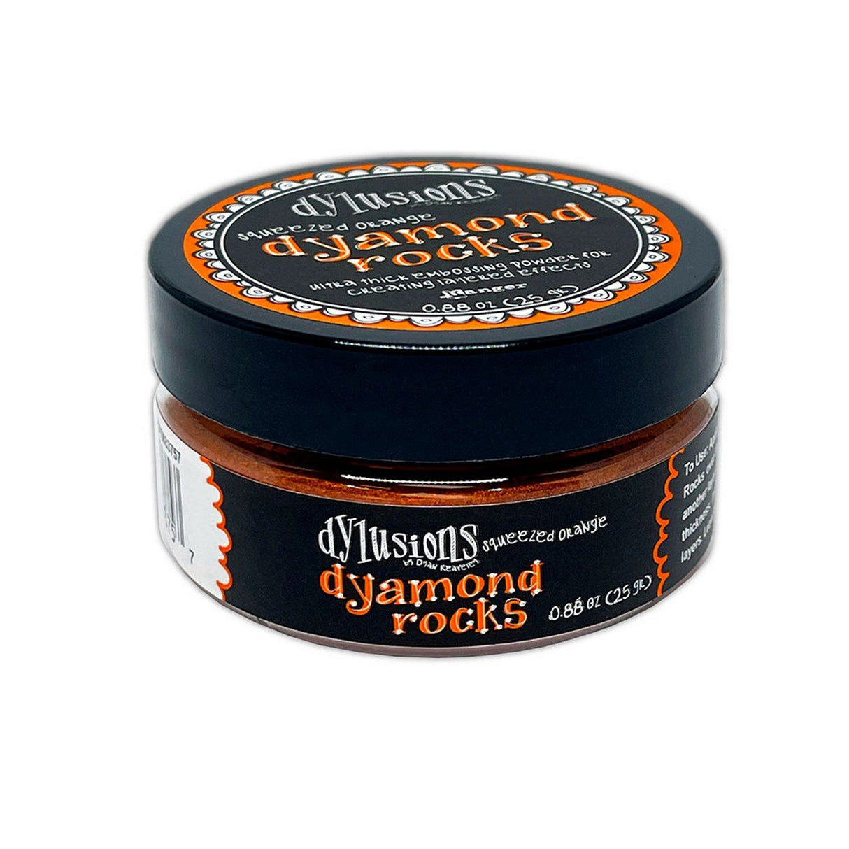 Ranger ink ranger • dylusions dyamond rocks presset orange