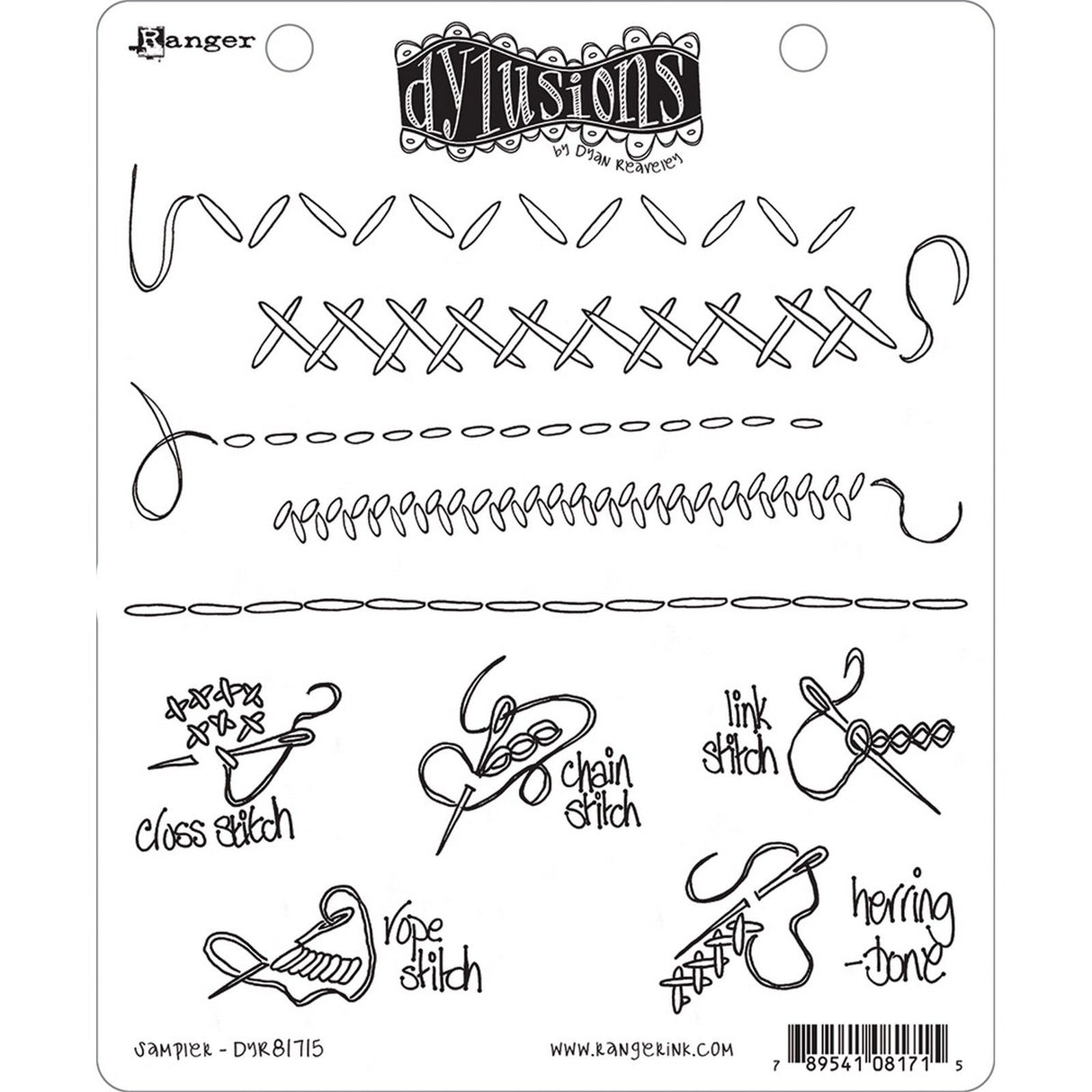 Ranger ink ranger • dylusions klynge stempler sampler
