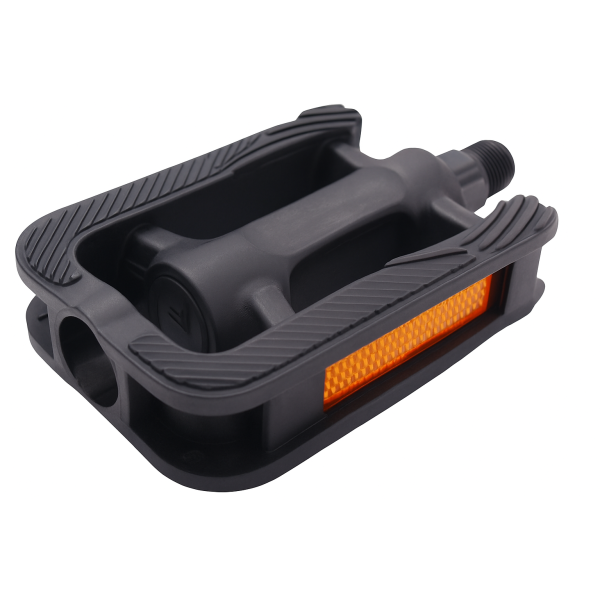 Kantpedalsæt trekking easytrack - sort