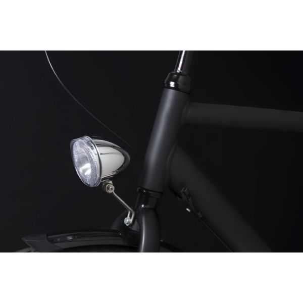 Spanninga Headlight Swingo Xdoc på fra Dynamo 20 Lux Chrome