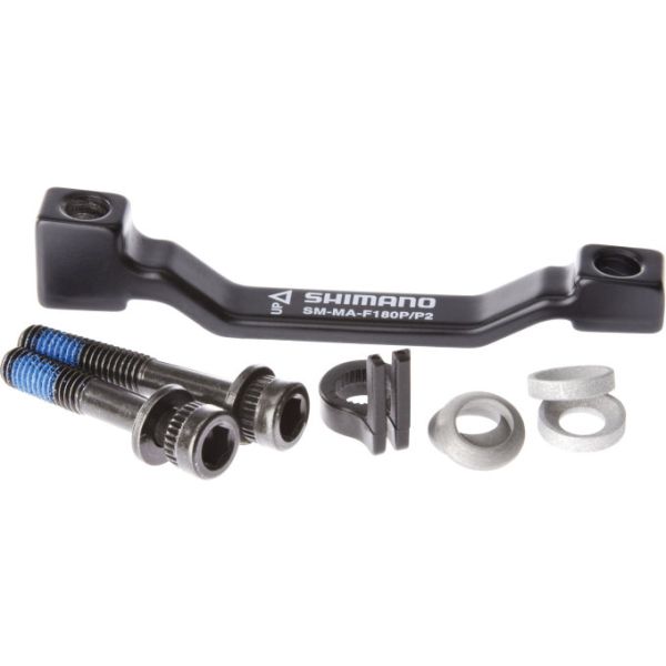 Shimano bremseklodsholder adapterskive br.adapter shim. 180 mm med låsering