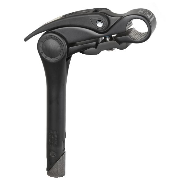 Pro stamme 25,4 mm manuelt justerbar sort 180 mm på kortet