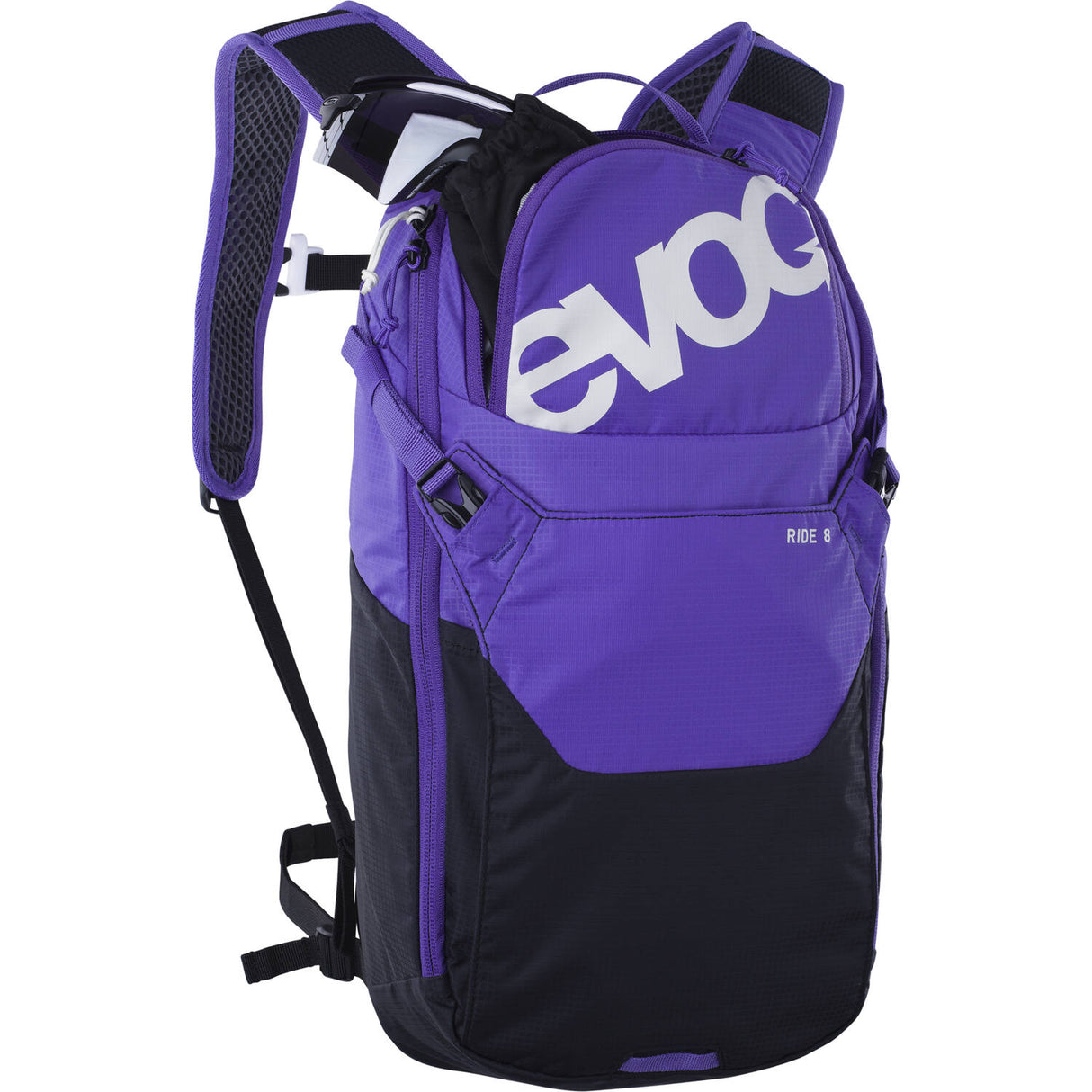 Evoc - ride 8 violet - sort 8l