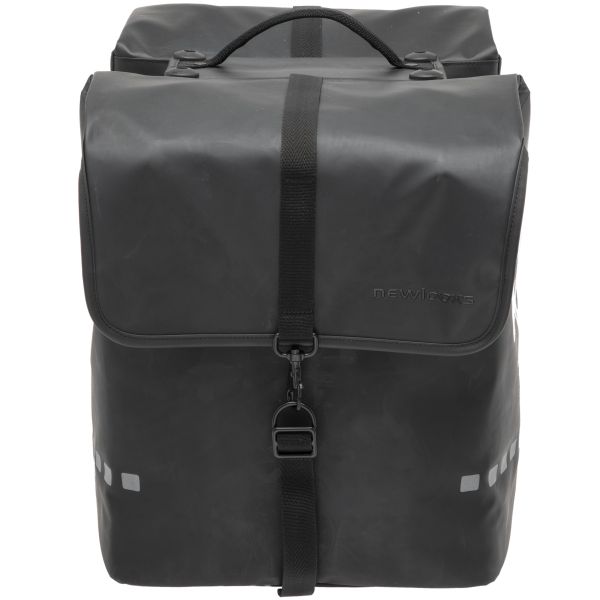 Ny looxs Odense dobbelt cykelpose - sort - 39L