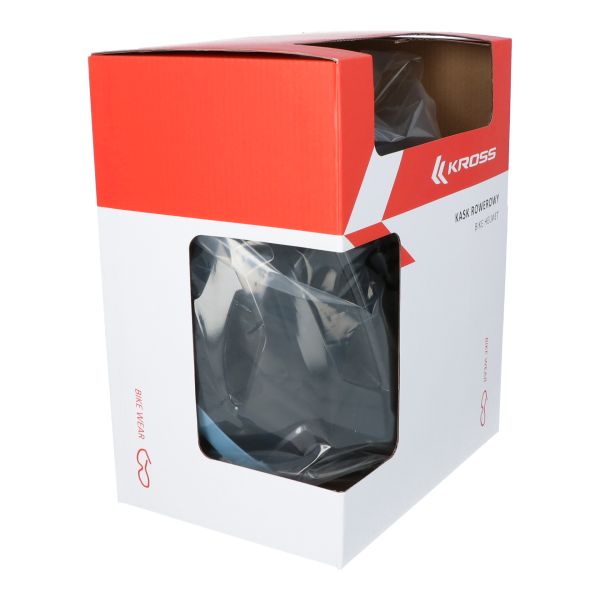 Kross cykelhjelm gravel abaro ht l (58-61 cm) - sort