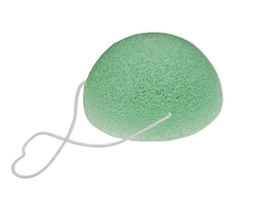 Ecoluba konjac svamp - grøn - aloe vera