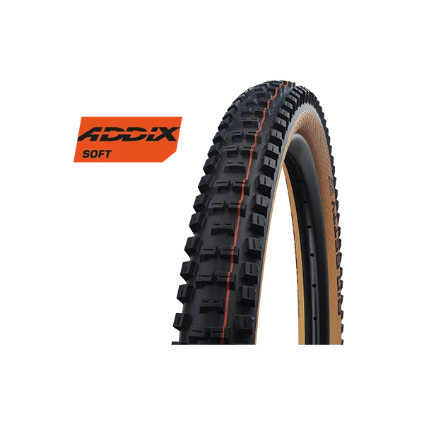 Foldningsbånd Schwalbe Big Betty Super Gravity 29 x 2,40 62-622 mm - sort brun