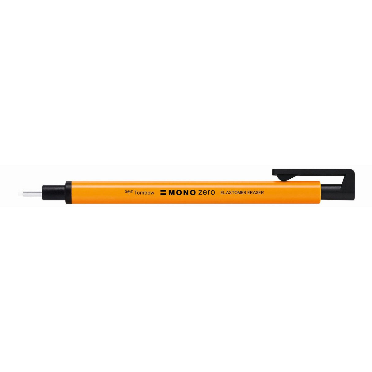 Tombow • præcisions viskelæder mono zero, genopfyldelig, rund spids 2,3 mm diameter, neon orange
