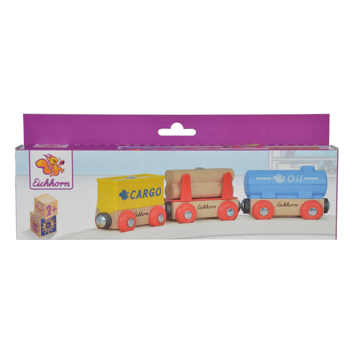 Jonotoys eichhorn 3 trævogne med magneter