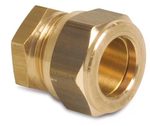 Bonfix endekobling 12mm kompression | 5 stk