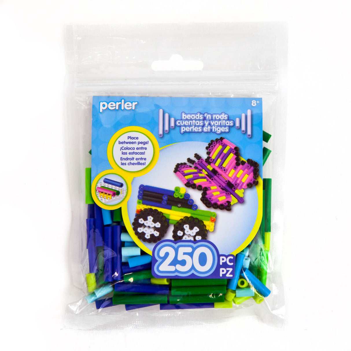 Perler • caribisk stangblanding