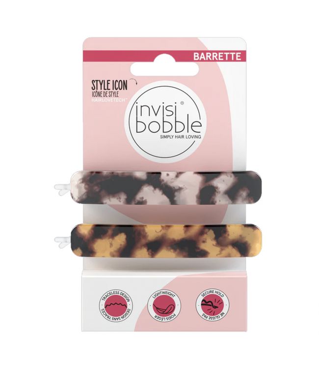 Invisibobble barrette havana mama 2 stk.