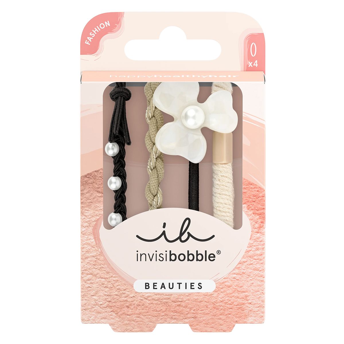 Invisibobble skønheder blomsterperle 4 stk.