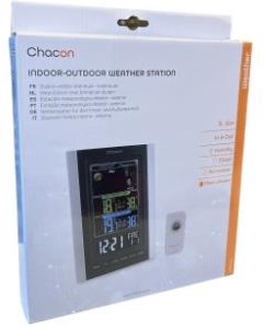 Enzo Chacon vejrstation med trådløs udendørssensor + barometer - 8150185