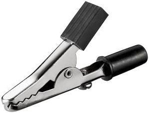 Enzo krokodilleclips isoleret klar mund sort 7094003