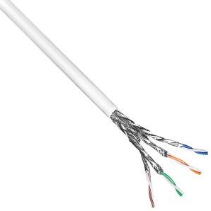 Enzo s ftp cat6 boks 305m grå massiv - 1381550
