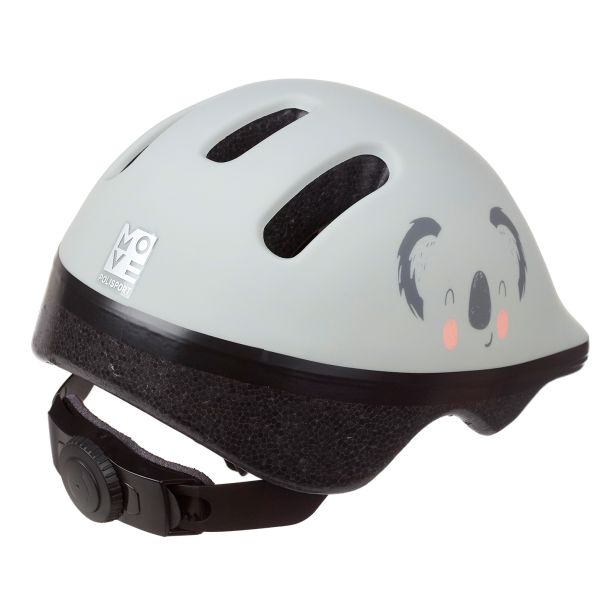 Pol baby hjelm koala xxs 44-48 cm grå