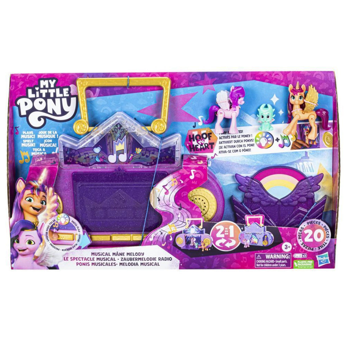 Hasbro my little pony musikalske manke melodi