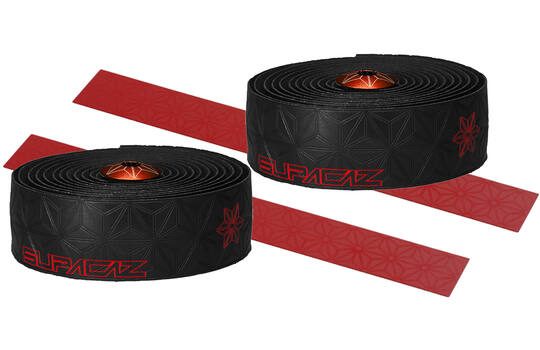 Supacaz - super sticky kush galaxy styrtape sort rød