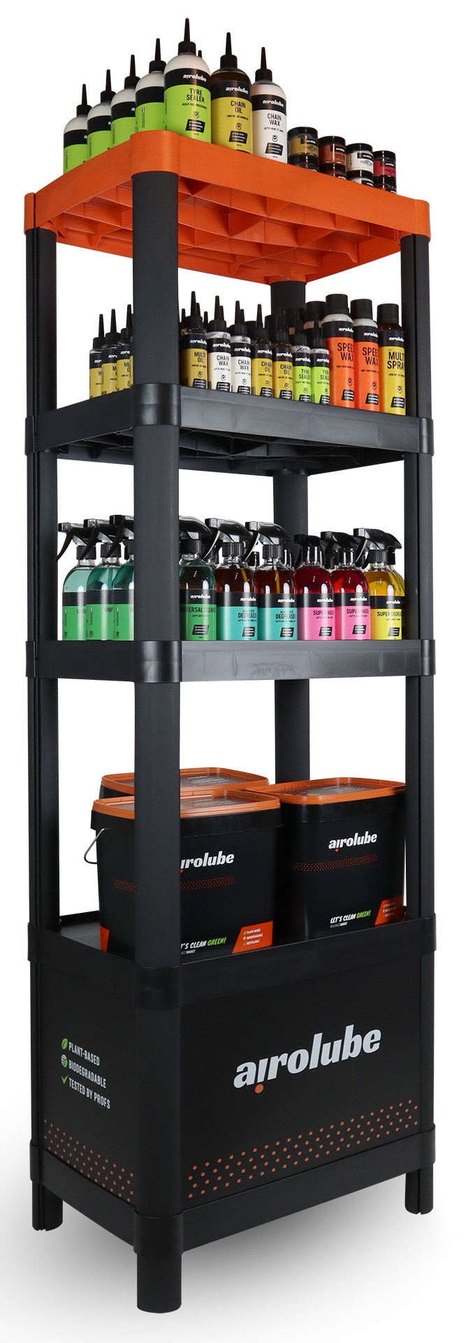 Airolube Display Bicycle inklusive påfyldning