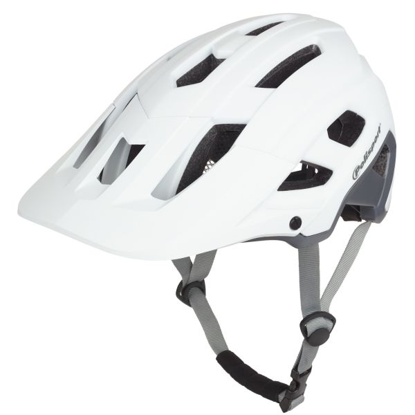 Polisport Mountain Pro Bicycle Helmet L 58-61 cm hvid grå