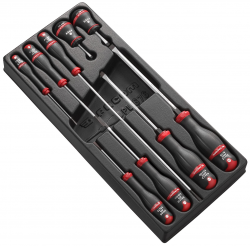 Facom-modul med 9 protwist® skruetrækkere - mod.at4