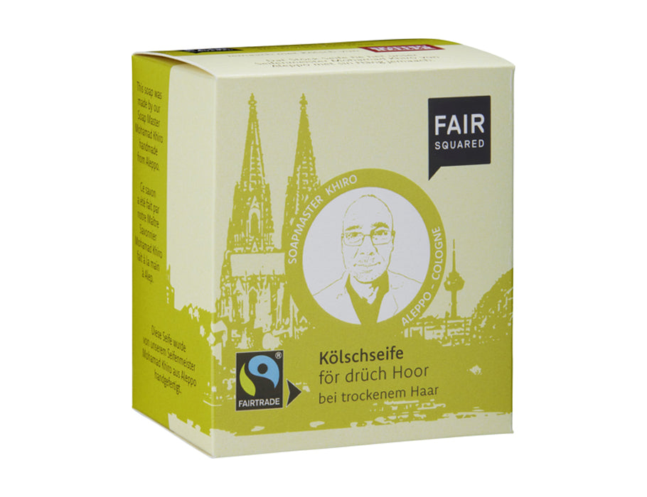 Fair square shampoo bar - tørt hår - øl