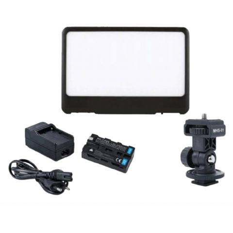 Falcon Eyes Soft LED LAMP SET DIMMABLE DV-80SL-K2 inkl. Batteri