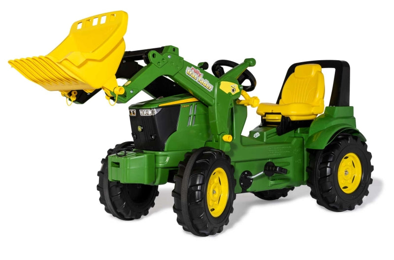 Farmtrac John Deere 7310R med frontlæsser