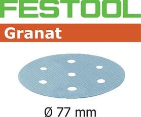 Festool tilbehør slibeskiver stf d77 6 p180 gr 50 - 497408