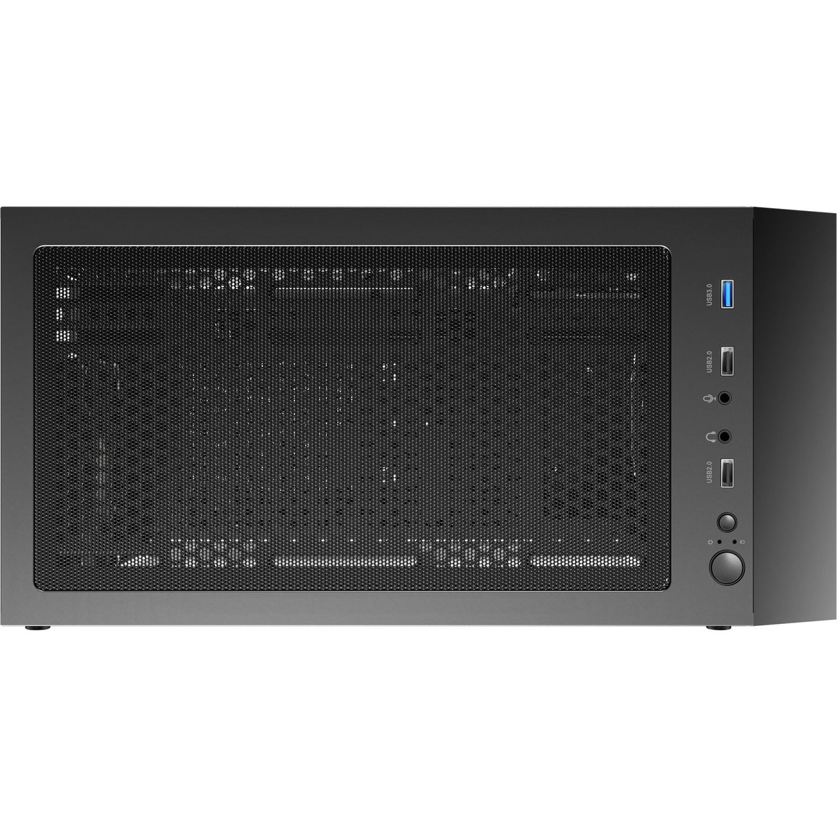 Antec ax65 argb midi tårnhus (sort | 3x usb-a | hærdet glas)