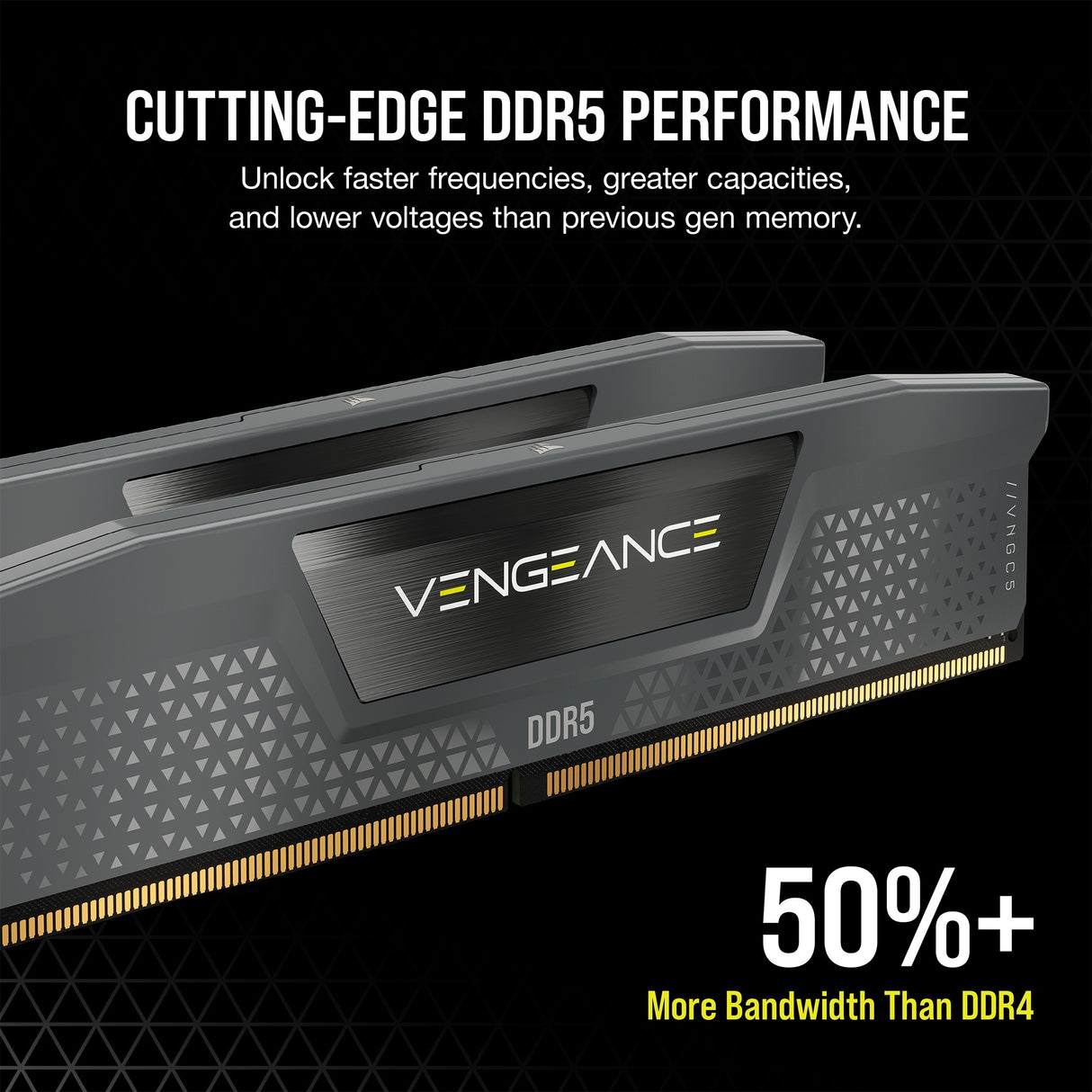 Corsair vengeance 32 GB ddr5-6000 (2x 16 GB) RAM (grå, cmk32gx5m2b6000z30, expo)