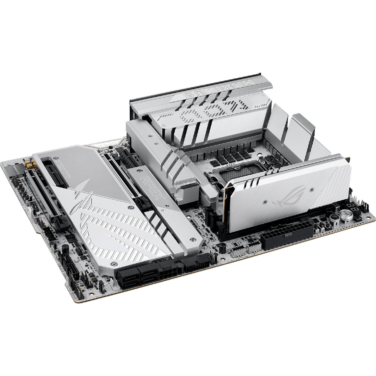 Asus Rrog Maximus Z890 Apex Socket 1851 bundkort (RAID, 5GB-LAN, Wi-Fi 7, BT, lyd, ATX)