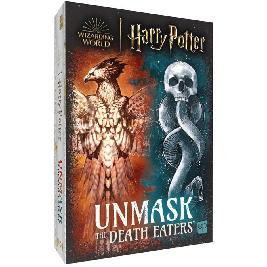 European Player Network Harry Potter: Unmask the Death Eaters brætspil (engelsk, 3 - 8 spillere, 60 minutter, fra 11 år)